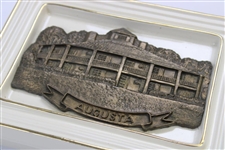 Augusta National Golf Club Clubhouse Bronze/Resin Card Box by Artist Bill Waugh