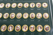 The Masters 'Legendary Champions of the Masters' 1993 Japan Broadcasting Reflective Poster