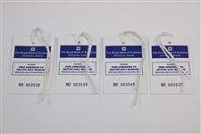 Four (4) 1995 OPEN Championship at St. Andrews Monday Tickets - John Daly Win