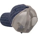 2022 150Th Open Championship Blue And Grey Striped Claret Jug Hat