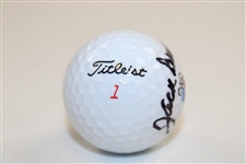Jack Burke Signed Warwick Hills (Site 15th Win in HOF Career) Logo Golf Ball JSA ALOA