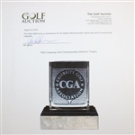 1992 Celebrity Golf Championship Winner’s Trophy Won by Dan Quinn