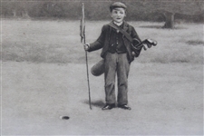 Charles Dollman “The End of Golf” Black & White Photogravure - Framed
