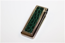 2007 Augusta National GC Masters Tournament Gift - Alligator Skin Money Clip in Box