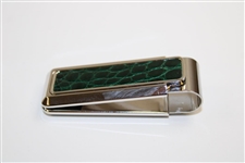 2007 Augusta National GC Masters Tournament Gift - Alligator Skin Money Clip in Box