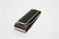2007 Augusta National GC Masters Tournament Gift - Alligator Skin Money Clip in Box
