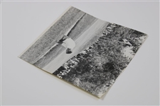 Champion Arnold Palmer Plays Shot from Sand Trap at 1960 US Open Wire Photo