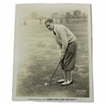Bobby Jones in How I Play Golf "The Putter" Original Vitaphone Corporation Photo
