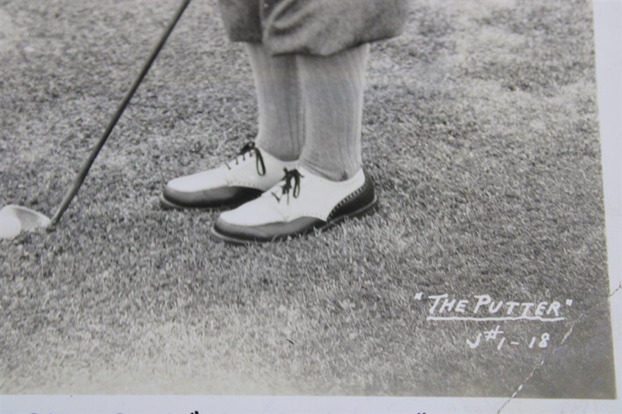 Bobby Jones in 'How I Play Golf' The Putter Original Vitaphone Corporation Photo