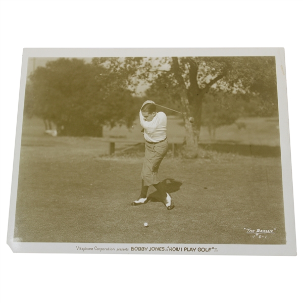 Bobby Jones in 'How I Play Golf' The Brassie Original Vitaphone Corporation Photo 