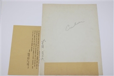 Bobby Jones Large 1936 Warner Bros. Pictures Inc. Initial How I Play Golf Scene Photo - B.Jones.36
