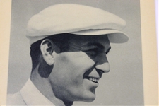 Vintage Original Ben Hogan Sepia Tone Photo