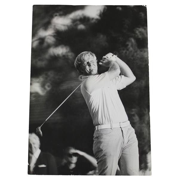 Jack Nicklaus 1971 PGA Championship Ken Regan Wire Photo