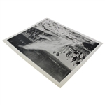 Arnold Palmer Hitting From Sandtrap Photo by Rey Ruppel of Monterey, Calif. Matted on Board