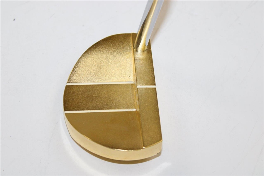 Nick Price 1997 Dimension Data Winner Bobby Grace AN-7 Gold Plated Putter