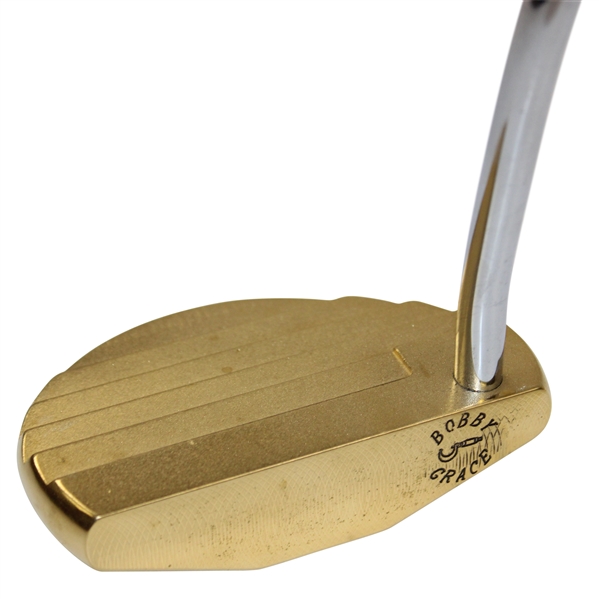 David Ogrin 1974 Peru Open Winner Bobby Grace The Fat Lady Sings Gold Plated Putter