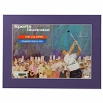 Arnold Palmer Signed 1964 Sports Illustrated Cover Only - Matted JSA #VV26990