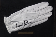 Palmer, Finsterwald, Thomson & Bolt Signed Golf Gloves Display - 1958 Major Champs - Framed JSA ALOA