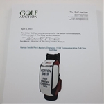 Horton Smith 'First Masters Champion 1934' Commemorative Full Size Golf Bag