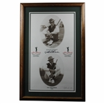 Sam Snead Signed Ltd Ed Grand Champions Tournament Poster 85/200 - Framed JSA ALOA