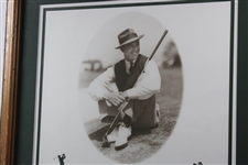 Sam Snead Signed Ltd Ed Grand Champions Tournament Poster 85/200 - Framed JSA ALOA