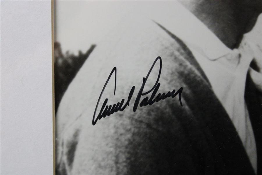 Arnold Palmer Signed 16x20 B&W Photo w/President Eisenhower & Clifford Roberts - Framed JSA ALOA