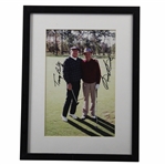 Sam Snead & Tommy Bolt Signed Photo - Framed JSA ALOA
