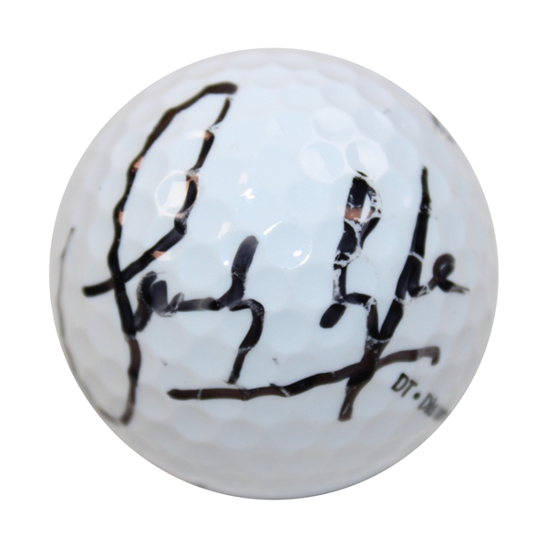 Sandy Lyle Signed Titleist Masters Logo Golf Ball JSA ALOA