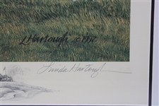 1992 Open Championship Ltd Ed '18th Hole at Muirfield' Hartaugh Print #429/850 - Framed
