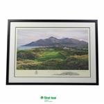 The 9th Hole Royal Country Down Golf Club A/P Hartaugh Print #42/85 - Framed