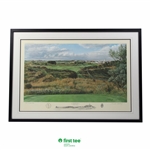 1991 Open Championship Ltd Ed The 18th Hole - Birkdale Hartaugh Print #429/850 - Framed