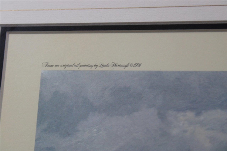1991 Open Championship Ltd Ed 'The 18th Hole - Birkdale' Hartaugh Print #429/850 - Framed