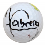Angel Cabrera Signed Titleist Masters Logo Golf Ball JSA ALOA