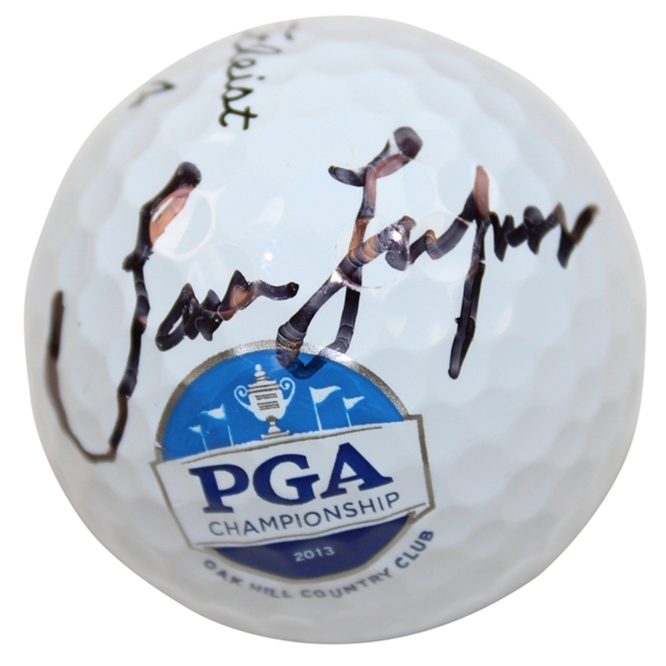 Jason Dufner Signed Titleist 2013 PGA Oak Hill Country Club Logo Golf Ball JSA ALOA