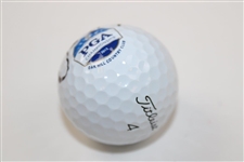 Jason Dufner Signed Titleist 2013 PGA Oak Hill Country Club Logo Golf Ball JSA ALOA