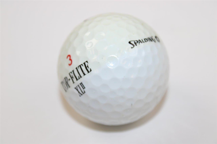 Bob Tway Signed Top-Flite 1993 PGA Inverness Club Logo Golf Ball JSA ALOA