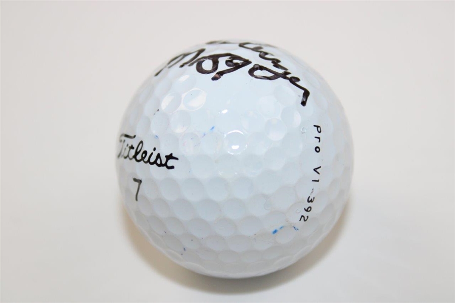 Al Geiberger Mr 59 Signed Titleist Golf Ball with '66 PGA' JSA ALOA