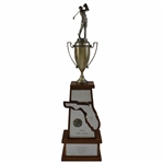 Champion Doug Sanders 1967 Doral Open Invitational Large Winners Trophy - 18th PGA Win 