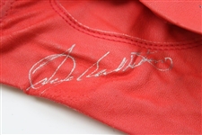 Spanish Masters Champions Seve, Olazabal & Sergio Signed LH White/Red/White Golf Gloves JSA ALOA