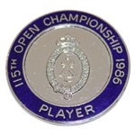 1986 The Open at Turnberry Contestant Badge - Danny Edwards