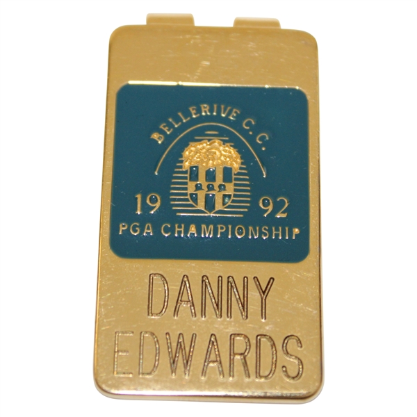 1992 PGA Championship at Bellerive CC Contestant Badge/Clip - Danny Edwards