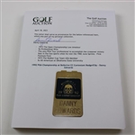 1992 PGA Championship at Bellerive CC Contestant Badge/Clip - Danny Edwards