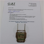 1971 Western Golf Assoc. (WGA) at Olympia Fields Contestant Badge/Clip - Danny Edwards
