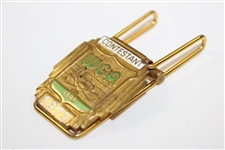 1973 Western Golf Assoc. (WGA) at Midlothian CC Contestant Badge/Clip - Danny Edwards