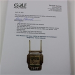 1973 Western Golf Assoc. (WGA) at Midlothian CC Contestant Badge/Clip - Danny Edwards