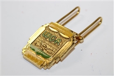 1989 Western Golf Assoc. (WGA) at Butler National GC Contestant Badge/Clip - Danny Edwards