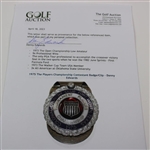 1975 The Players Championship Contestant Badge/Clip - Danny Edwards
