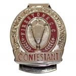 2002 Senior PGA Championship at Firestone CC Contestant Badge/Clip - Danny Edwards