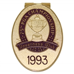1993 PGA Championship at Inverness Commemorative Money Clip