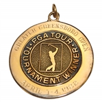 Champion Danny Edwards 1982 Greater Greensboro Open PGA Tour 10k Gold Winners Medal